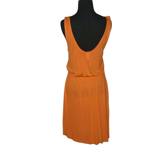 H&M orange tank top mini dress Size Small S - Picture 7 of 11